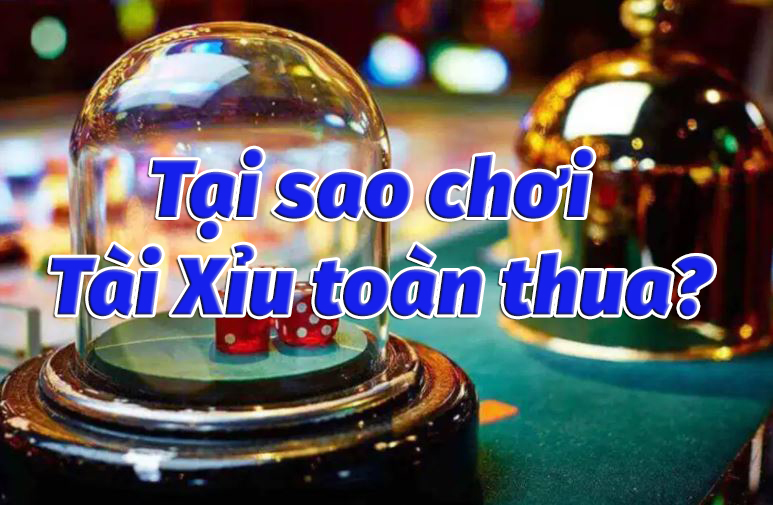 Lý giải: tại sao chơi tài xỉu toàn thua?